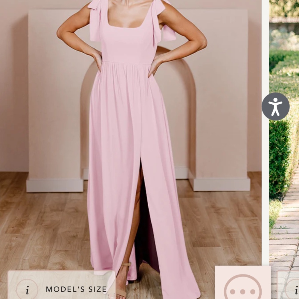 Bowie chiffon dress